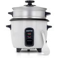 Original Geepas Electric Rice Cooker, White, 900Watts GRC4327N ( 2 Years Warranty ). 