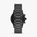 Emporio Armani Wrist Watch For Men Quartz Stainless Steel Black Dial 43mm Watch AR11349. 