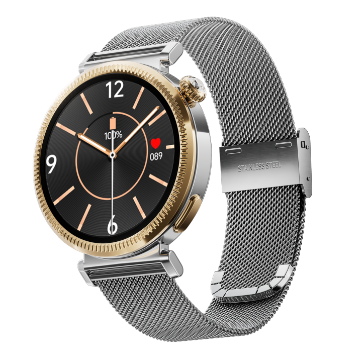 Zero%C2%AE%20Jewel%20Pro%20Smartwatch%20for%20Women%20%201.1"%20AMOLED%20Display,%20Bluetooth%20Calling,%20110+%20Sports%20Modes,%20Health%20Tracking%20%20Diamond-Cut%20Design%20with%20Stainless%20Case%20%20Best%20Lightweight%20Smartwatch%20for%20IOS%20&%20Android%20-%20Image%203