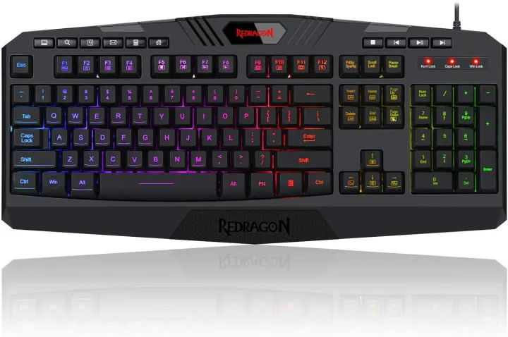 Redragon%20K503%20Pc%20Gaming%20Keyboard,%20Rgb%20Led%20Backlit,%20Wired,%20Multimedia%20Keys,%20Silent%20Usb%20Keyboard%20With%20Wrist%20Rest%20For%20Windows%20Pc%20Games%20(Black)%20-%20Image%203