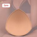 Women Bra Pads Inserts Chest Push up Insert Pads Comfortable Removable Women Bra Cups Inserts Replacement Pads Triangle Sponge Pads for Bikini Top. 