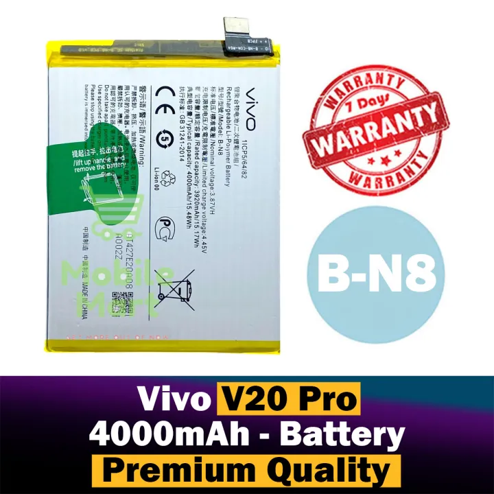 Vivo%20V20%20Pro%20Battery%20B-N8%20Replacement%20Premium%20Quality%204000mah%20Battery%20For%20Vivo%20V20%20Pro%20-%20Image%202