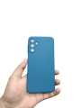 Samsung Galaxy A15 Back Cover Soft Official Clothe Inside Camera Protection Phone Case. 
