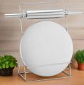 Stainless Steel Chakla Belan with Stand / Roti Maker / Rolling Pin Belna, High-Quality Chapati chakla Belna for Kitchen. 