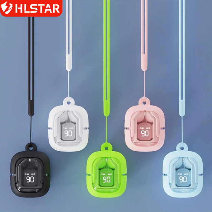 HLstar® 【Buy 1 Get 3 Freebies】EARBUDS AIR 31 AIRPODS WIRELESS EARBUDS WITH CRYSTAL TRANSPARENT CASE WITH TYPE C CHARGING|EARBUDS BLUETOOTH 5.3 | NEW MODEL AIR 31