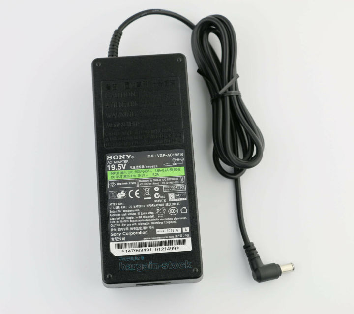 Sony%20Vaio%2019.5V%206.2A%20120W%20Ac%20Adapter%20Charger%20For%20Sony%20VAIO%20Laptop%20and%20tv%20lcd%20led%20tft%20Without%20Power%20Cable%20-%20Image%203