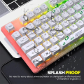 3-in-1 Gaming Combo –  RGB Wired Keyboard (Splash-Proof, Soft Keys), RGB Mouse  & Free Mouse Pad | Complete Gaming Setup for  PC Computer Game  & Laptop – Special Discount Offer - 112 Keys - By Panorama. 