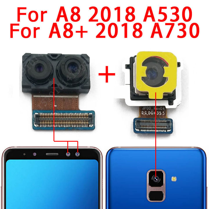 【Mary DAI Store】Front Back Camera For Samsung Galaxy A8 A6 Plus 2018 A600 A605 A530 A730 Frontal Rear Selfie Camera