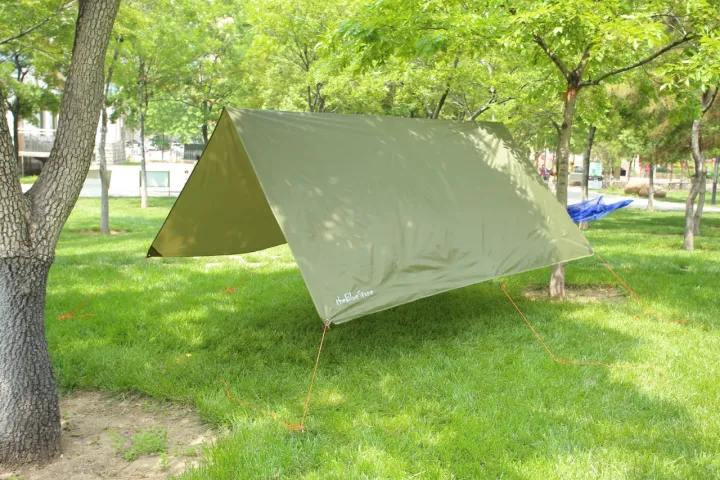 Camping%20tent%20outer%20/Rain%20Tarp%20/Double%20outer%20for%20tent/%20Parachute%20cover/TOP%20Covers%20/WITH%20NAILS%20AND%20ROPE%20,BASE%20OR%20SHADE%20FOR%20CAMPING%20TENT%20WATER%20PROOF%20SHEET%20FOR%20CAMPING%20TENT%20CAMPING%20TENT%20OUTER%20%20BROWN%20COLOR%20-%20Image%204