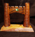 Handmade Wooden Darra-e-khyber -Length 9 Inches  - Height  7Inches. 