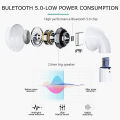 i12 AirPods: Compact, Wireless and Water-resistant: High fidelity stereo Bluetooth v4.2 headphones with high definition NBC sound, deep bass, louder volume and prompt touch control for portable all-day listening.. 