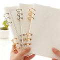 20Pcs 3 Ring Gold Book Rings Leaf Binders Office Book Rings Snap Split Hinged with 20 mm Inner Diameter Gold Book Rings. 