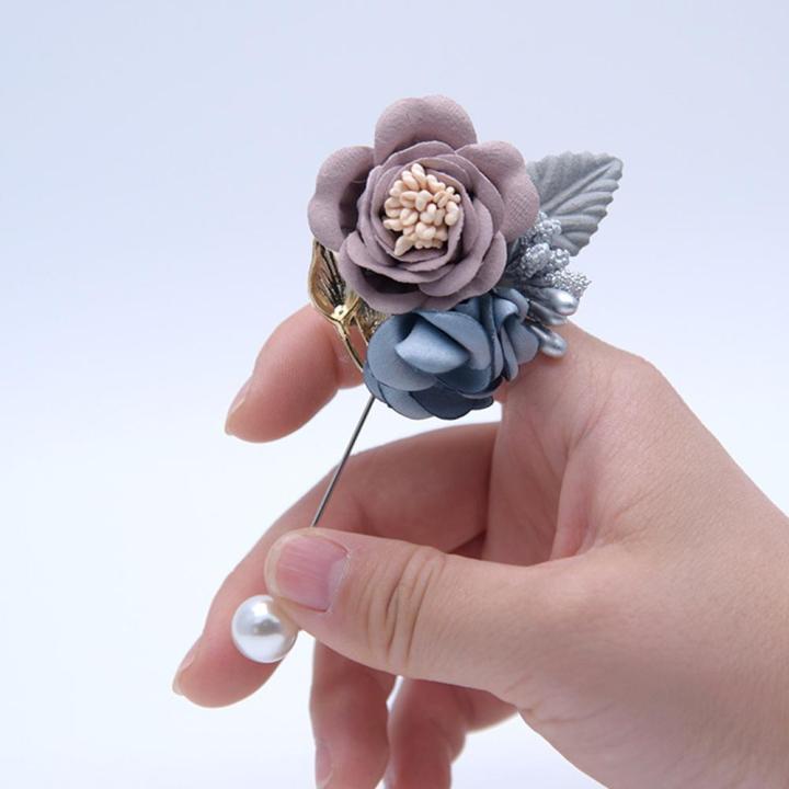 Sway%201Piece%20Groom%20Man%20Boutonniere%20Or%20Bride%20Girl%20Wrist%20Corsages%20Wedding%20Flowers%20Bouquet%20Party%20Decoration%20-%20Image%204