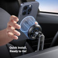 UGREEN Magnetic Phone Mount for Magsafe Car Mount Strengthen Magnetic Car Phone Holder for iPhone 16 15 Pro Max 14 13 12 Pro Mini MagSafe Case. 