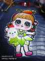 1 pc LOL Surprise Doll Girl Patch,Cute Girl Applique Embroidered Patch,Decorative Patch for Kids Clothes,Sew-On Fabric Patch Best Quality DIY Craft Motives for Jackets,Backpacks,T-Shirts Vibrant,Durable,Easy to Use Perfect Gift for Kids,Teens,Fashion love. 