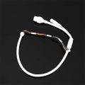 Ethernet Lan Cable PoE RJ45 Network Cable 10 Pin 10 Core For Hikvision Network Ip Camera Tetuo. 