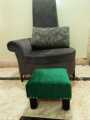 Footrest/wood stool/living room furniture/ottoman stool with thumb pin Decent Look. 