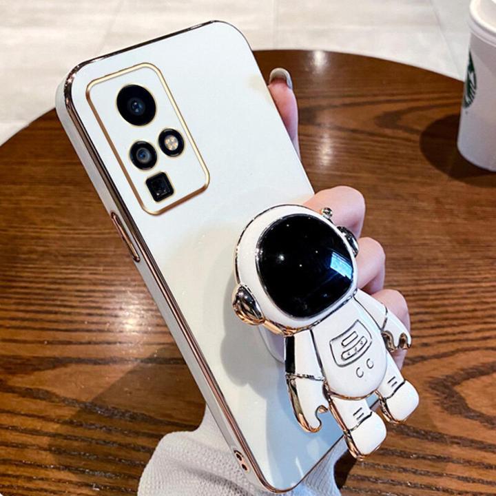 Maitus%20for%20Infinix%20Zero%20X%20Pro/Zero%20X%20Back%20Cover%20with%20Astronaut%20Hidden%20Stand%20Luxury%206D%20Plating%20Square%20Bumper%20Shiny%20Cases%20Soft%20Silicone%20Full%20Protection%20Mobile%20Phone%20Case%20for%20Boy%20Girls%20-%20Image%202