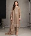 Women's Maroon Embroidered 3 Piece Suit with Trouser & Dupatta | Elegant Party Wear Pakistani Dress. 
