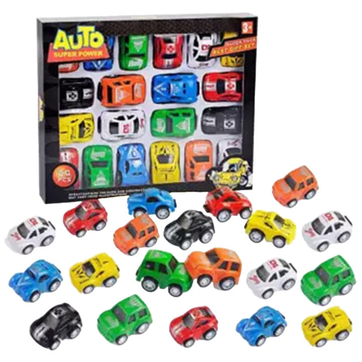 Pack of 20 Mini Cars for Kids – The Best Birthday Gift for Children Who Love Racing, Adventure, and Endless Fun! Perfect for Playtime and Collecting
