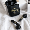 E12 Black TWS pods_ with Super Sound & Ear High Quality Touch Sensors True Stereo Headphones with Built in Mic 10m Transmission Bluetooth Wireless Earbuds , Charging Case Sport Headset for all Bluetooth Smart devices.. 