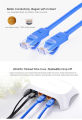Lan Cable CAT-6 UTP - 1.5M Internet Cable - Blue. 