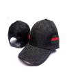 New Original Mens Cotton Printed Cap - Black. 