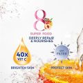 Extra Bright Radiant & Smooth Super Food Body Lotion 100 ML | For Dry And Rough Skin | Made In Germany | For Men - Women And Baby. 