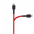 100% Original Xiaomi Mi Braided USB Type C Cable, Xiaomi SJX10ZM USB Type-C to USB-A Charge Sync Braided Cable 1M Red, Mi Type-C Braided Cable Red. 