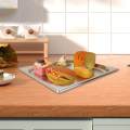 Stainless Steel Food Pan Half Size Hotel Pan Catering Food Pan Steam Table Pan for Eid Depth 2cm. 