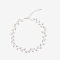 Fish Line Pearl Necklace Choker Short Clavicle Chain Women. 