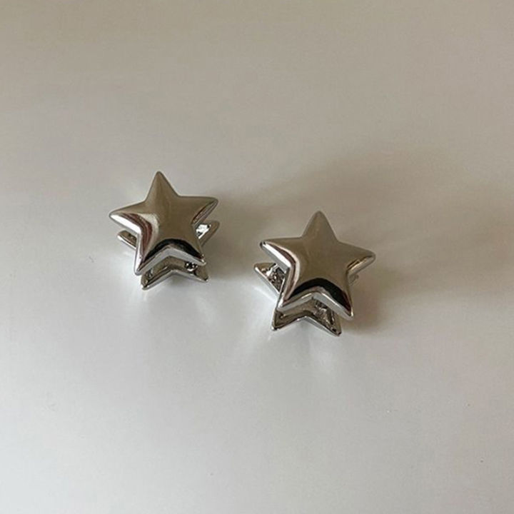 1Pair%20Fashion%20Simple%20Smooth%20Double-sided%20Star%20Earrings%20For%20Women%20Minimalist%20Ear%20Buckle%20Sweet%20Cool%20Earrings%20Punk%20%20Gifts%20-%20Image%207