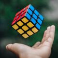 Brain Teaser Puzzle Cube 3x3 Speed Cube with Smooth Turning, Stickerless Quality. 