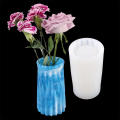 DIY Crystal Drip Concrete Home Decoration Rhombus Resin Vase Ornament Mold Flower Pot Mould Epoxy. 