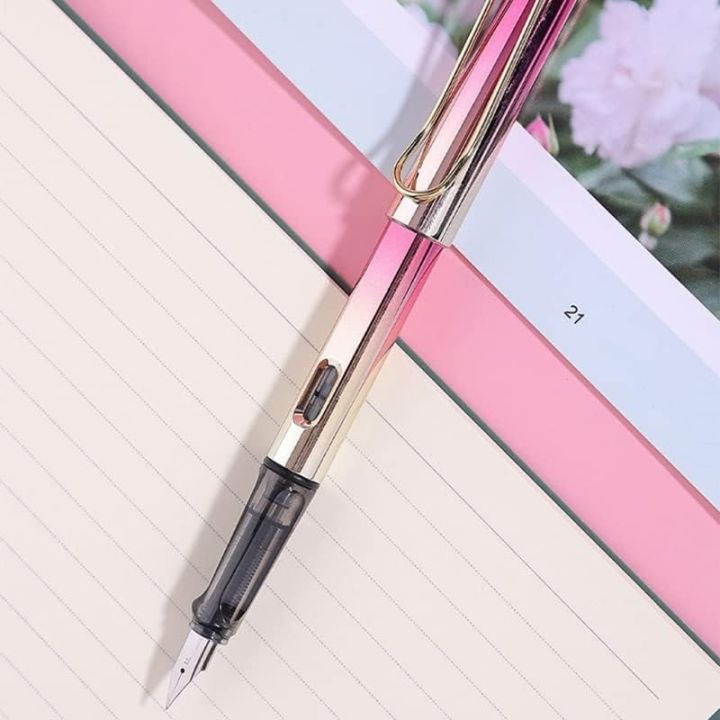 Refillable%20Fountain%20Pen%20Fountain%20Pen%20Gradient%20Color%20Pen%20Body%20Piston-Filled%20-%20Image%204