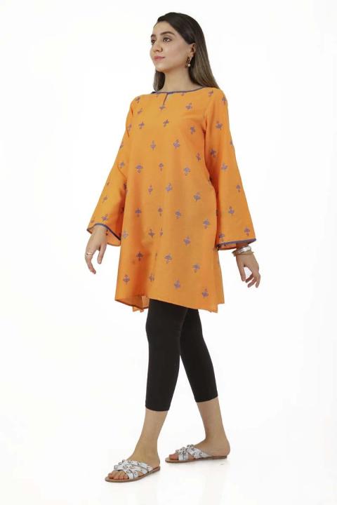 EGO%20Winter%20Collection%202019%20%20Tulips%20%20Orange%20Cotton%20Kurti%20For%20Women%20-%20Image%205