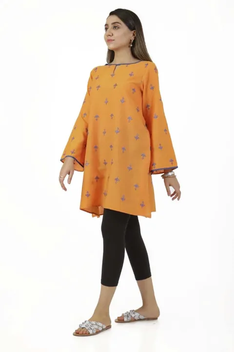 EGO%20Winter%20Collection%202019%20%20Tulips%20%20Orange%20Cotton%20Kurti%20For%20Women%20-%20Image%205