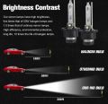 D4R HID Bulbs, Xenon Headlight Replacement Bulb 35W High Low Beam for Toyota Lexus, Pack of 2. 