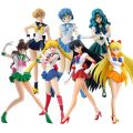 Sailor Moon Anime Figure Mizuno Ami Tsukino Usagi Hino Rei Aino Minako Action Anime Figure Model Kawaii Doll Desktop Ornaments. 
