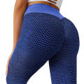 Breathable Yoga pants Stretchy Quick-drying Honeycomb patterned Cropped pants Tight-fitting Weight loss pants for Gym workout. 