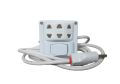 Extension Board with 2-pin 3 Sockets Female Male Electric Plug Flexible Extension Cable HQ 40/76 Wire 3 Sockets Extension Board. 