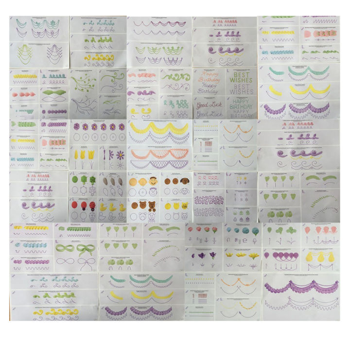 Sugarcraft%20Icing%2023%20Sheet%20Cake%20Drawing%20Paper%20Mould%20Practice%20Board%20Decorate%20Kitchen%EF%BC%8CDining%20&%20Bar%20-%20Image%204