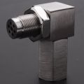 90 Degree CEL Check Engine Light Bungs Oxygen O2 Sensor Socket Real Mini Catalytic Converter 201 Stainless. 