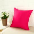 Cushion Covers Set for Sofa- Pack of 6 - 17 X 17 Inches - Cotton Jersey - Square Shape Without Filling. 