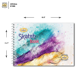 Sketch Book - A3 Size - 250g Paper - For Acrylic & Watercolor. 