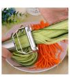 Easy kitchen Stainless Steel Julienne Peeler Vegetable Peeler Double planning Grater Kitchen Accessories Cooking Tools.. 