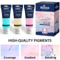 Bluebird Signature Acrylic Paints Colours for Professionals DIY Painting Pack Non-Toxic Art & Craft Set of 6 x 75 ml. 