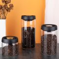 GIANXI Vacuum Sealed Jug Coffee Beans Glass Airtight Canister Food Grains Candy Keep Fresh Storage Jar Kitchen Accessories. 