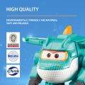 Super Wings S6 Tino 2 inches Mini Transforming Anime Deformation Plane Robot Action Figures Transformation Kids Toys Gifts. 