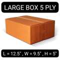 Heavy Duty 5 Ply Box Corrugated Box (SIZE inch MA SHOW HA ) Pack of 5 & 10 & 20 for Shipping Box ,and Goods Transportation. 